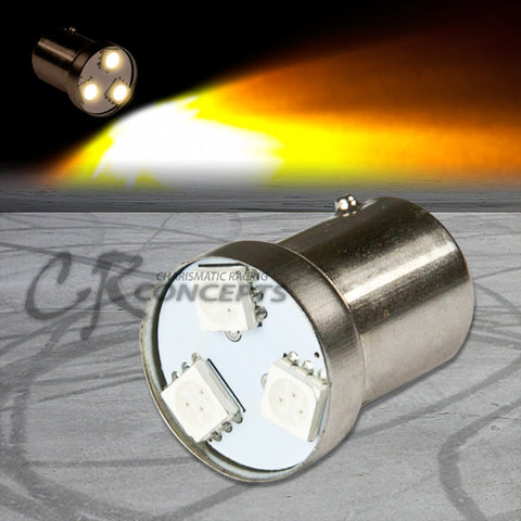 1157-3SMD 5050 SMD LED 18MM YELLOW
