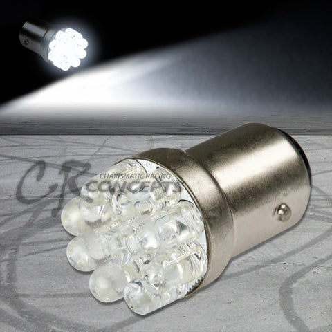 1157-8LED 5mm Round LED 18MM WHITE