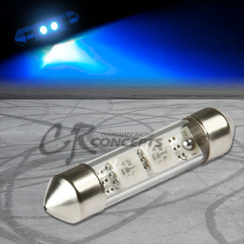 11×39-2SMD 5050 SMD LED  BLUE