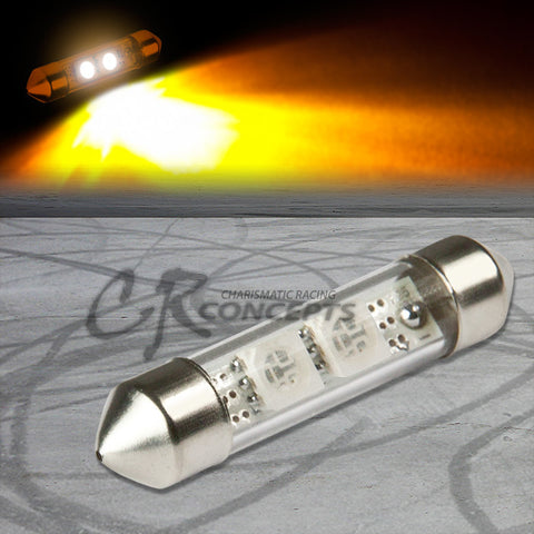 11×39-2SMD 5050 SMD LED  YELLOW