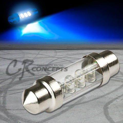 11×39-4LED 3mm Round LED BLUE