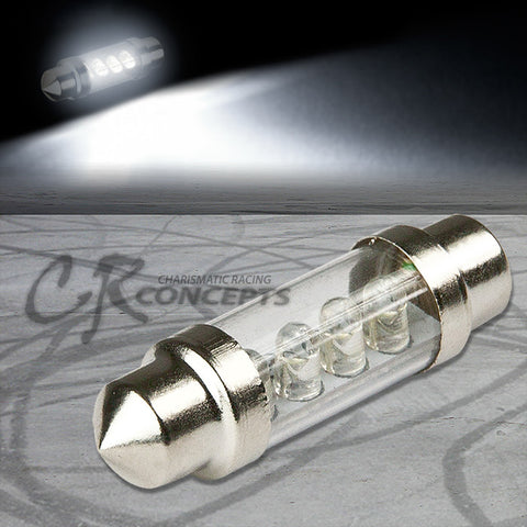11×39-4LED 3mm Round LED WHITE