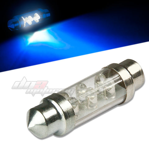 11×36-6LED 3mm Round LED BLUE