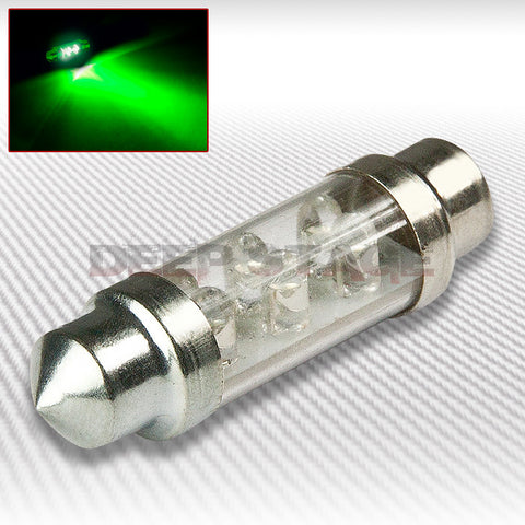 11×36-6LED 3mm Round LED GREEN