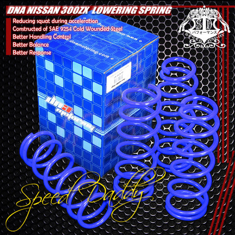 LOWERING SPRINGS - 90-96 NISSAN 300ZX - BLUE
