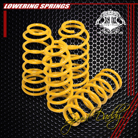 LOWERING SPRINGS - 93-02 CHEVY CAMARO - YELLOW