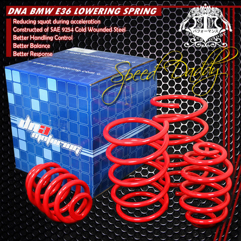 LOWERING SPRINGS - BMW E36 - RED