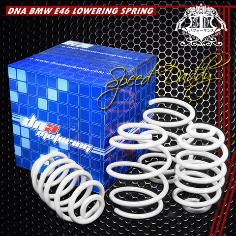 LOWERING SPRINGS - BMW E46 - WHITE