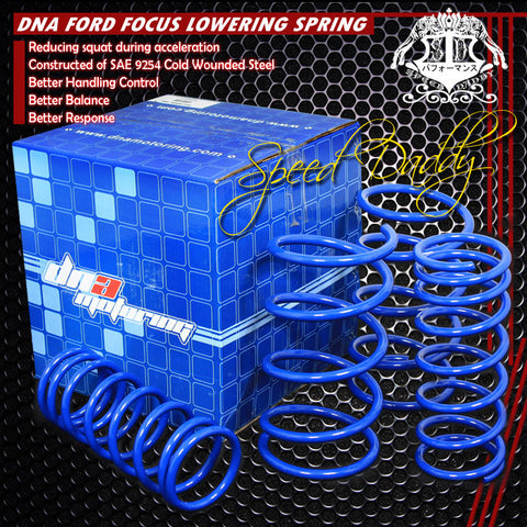 LOWERING SPRINGS - 00-05 FORD FOCUS - BLUE