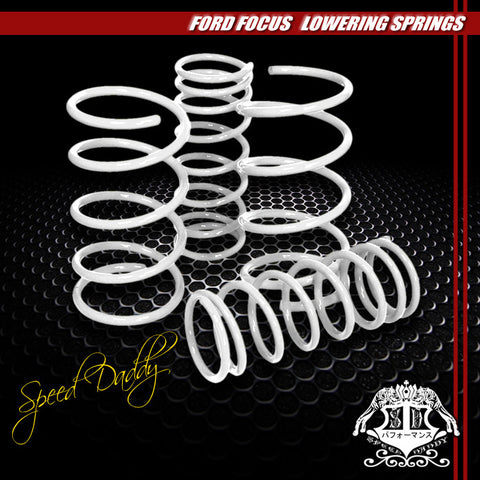 LOWERING SPRINGS - 00-05 FORD FOCUS - WHITE