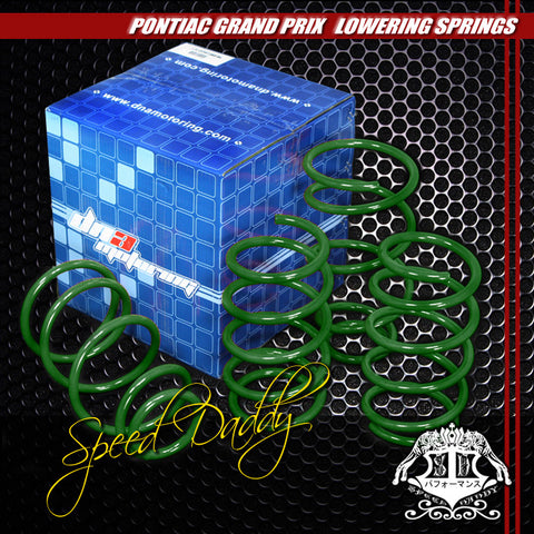 LOWERING SPRINGS - 97-06 PONTIAC GRAND PRIX - GREEN