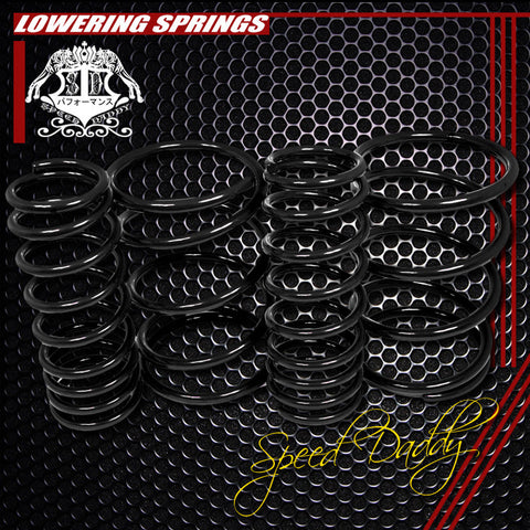 LOWERING SPRINGS - 01-05 HONDA CIVIC - BLACK