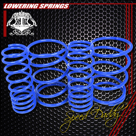 LOWERING SPRINGS - 01-05 HONDA CIVIC - BLUE