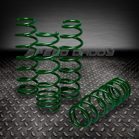 LOWERING SPRINGS - 92-00 HONDA CIVIC/DEL SOL/INTEGRA 94-01 -GREEN