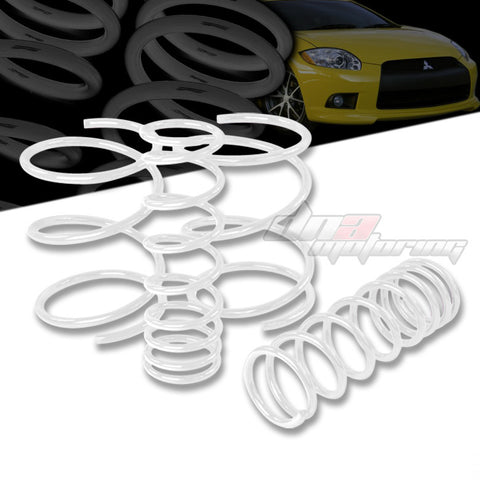 LOWERING SPRINGS - 06-12 MITSUBISHI ECIPSE - WHITE