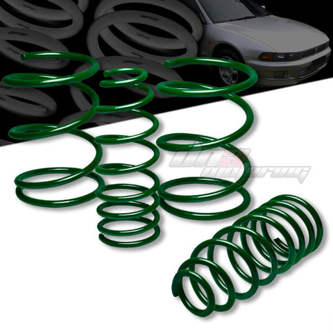 LOWERING SPRINGS - 99-03 MITSUBISHI GALANT L4 / V6 - GREEN