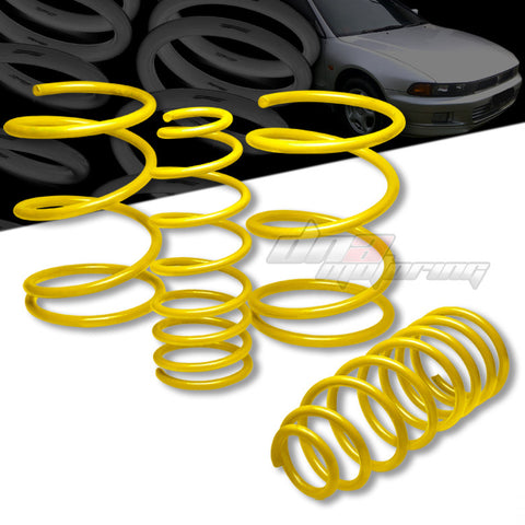 LOWERING SPRINGS - 99-03 MITSUBISHI GALANT L4 / V6 - YELLOW