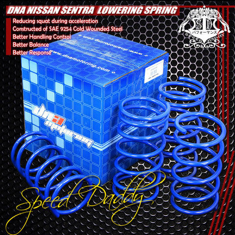 LOWERING SPRINGS - 89-94 NISSAN SENTRA - BLUE