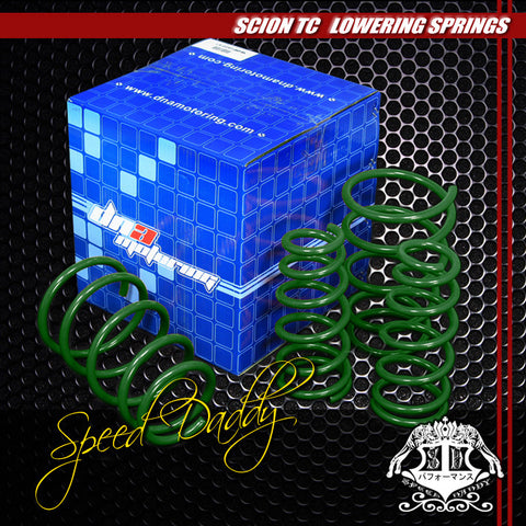 LOWERING SPRINGS - 03-09 SCION TC - GREEN