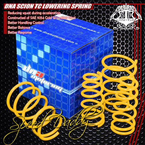 LOWERING SPRINGS - 03-09 SCION TC - YELLOW