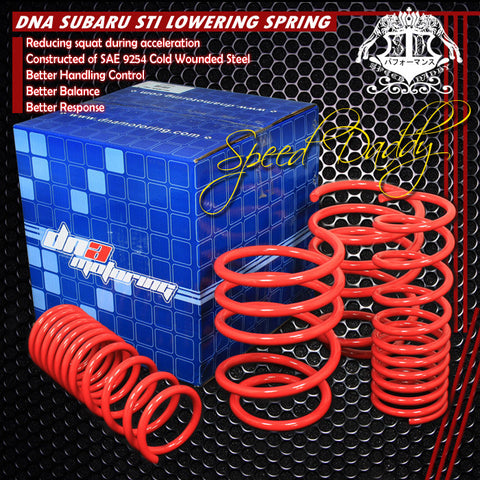 LOWERING SPRINGS - 08-UP SUBARU STI - BLUE