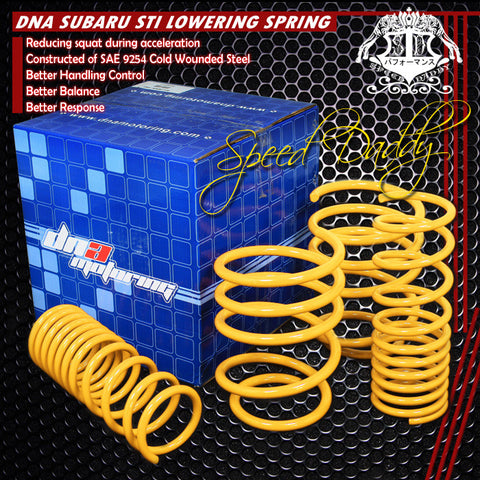 LOWERING SPRINGS - 08-UP SUBARU STI - BLUE