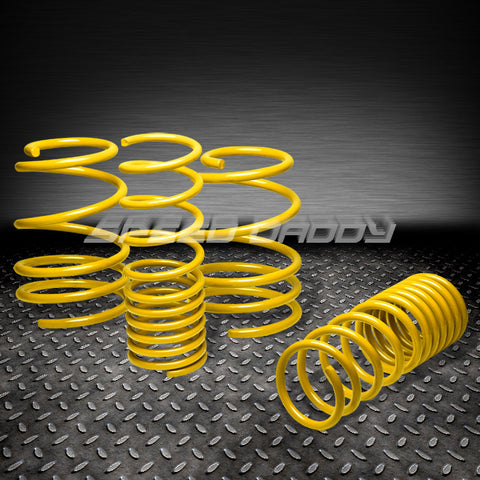 LOWERING SPRING -TOYOTA COROLLA 03-07 2.5"F 2.8"F 150LB-F/160LB-R YELLOW