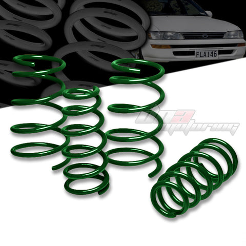 LOWERING SPRINGS - 93-97 TOYOTA COROLLA - GREEN