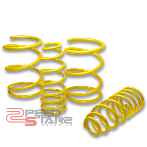 LOWERING SPRING -TOYOTA COROLLA 98-02 2.5"F 2.3"F 180LBF/150LBR YELLOW