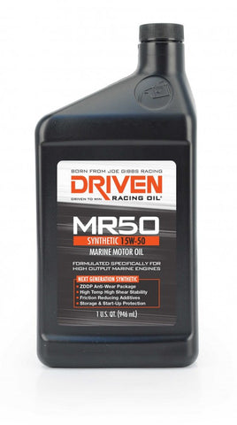 MR50 - Marine High Zinc Synthetic 15w-50 Quart