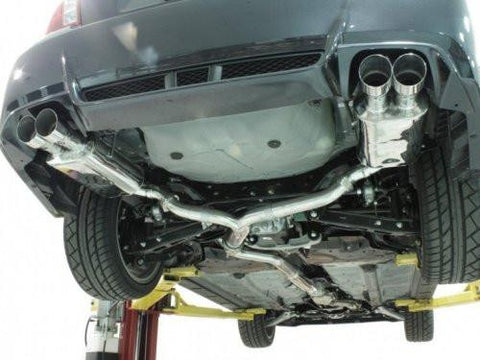 Catback Quad Tip Non-Resonated 11+ Sedan STI/WRX Brushed