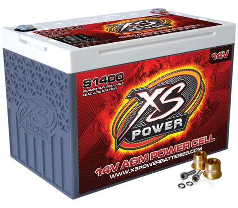 14V AGM Starting Battery, Max Amps 2,000A  CA: 500A