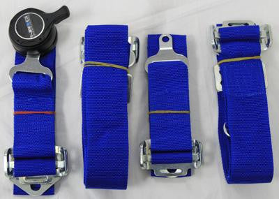 4 Point Safety Harness - Blue