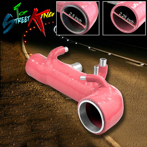 02-06 SUBARU WRX STI TURBO INLET SILICONE HOSEPINK