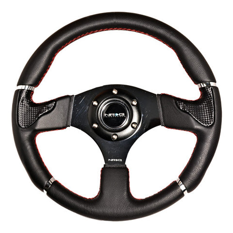 350mm Sport Leather Steering Wheel with trim