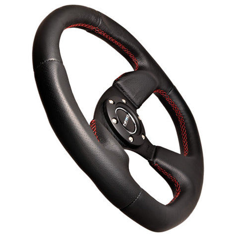 320mm Sport Leather Steering Wheel Oval