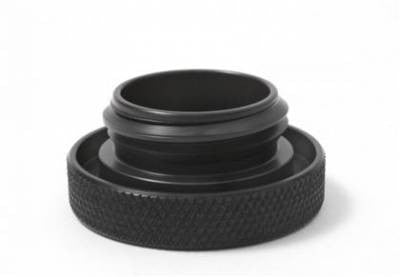 OIL FILL CAP ROUND BLACK