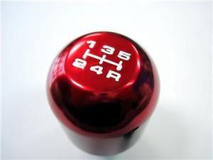 5 SPEED KNOB (10X1.25) RED