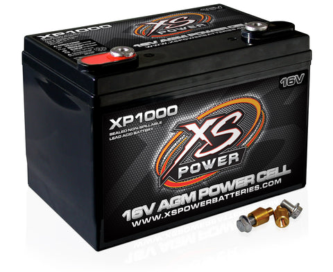 16V AGM Battery, Max Amps 2,400A  CA: 675A