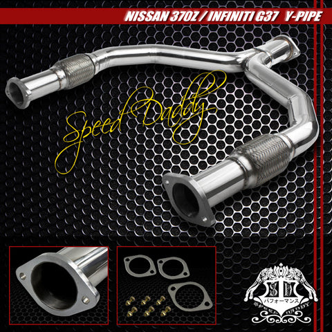 Y-PIPE STAINLESS STEEL NISSAN 370Z/G37