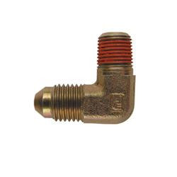 ZEX Fittings and adapters #4 AN to 1/8 NPT; 90 deg. [Universal]