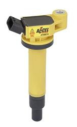 Ignition Coil, Super, Coil Pack Style, Socket, Epoxy, Round, Yellow, Lexus, Toyota, 3.0L, Each