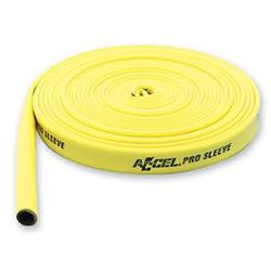 Sleeving, Spark Plug Wire, Silicon Rubber, Yellow, Slide-Over, 8-10mm, 25 ft., Each