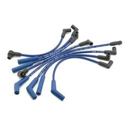 Spark Plug Wires, Super Stock, Spiral Core, 8mm, Blue, Stock Boots, Ford, Van, Pickup, L6, Set