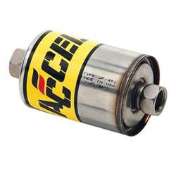 Fuel Filter, Inline Mount, High Pressure (100 psi), 5 Microns, Female 16mm x 1.5, TPI Only, Each