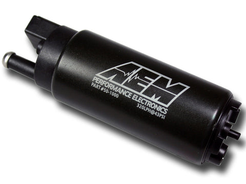 High Flow In-Tank Fuel Pump. 320lph@43psi. Includes Universal Installation Kit.