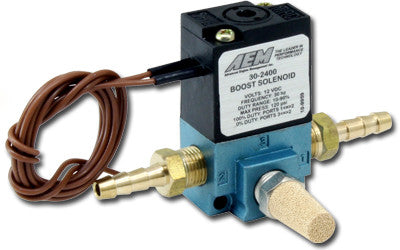 Boost Controller Gauge Boost Control Solenoid Kit; 1/8-Npt Male; Includes -4 & Barb Adaptors [Universal]
