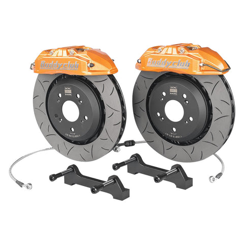 Buddy Club Racing Spec Brake Kit Civic 06-11 Si 4pot 1pc/330mm Red Front