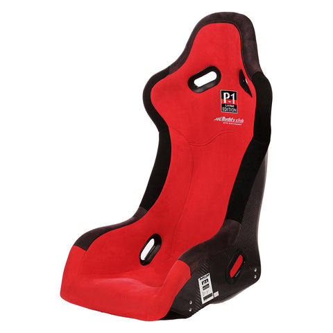 Buddy Club P1 Limited Carbon Bucket Seat (Reg) Red