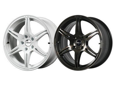 Buddy Club F91 Kuroki 17X7.5 ET42 5X114 Champion White